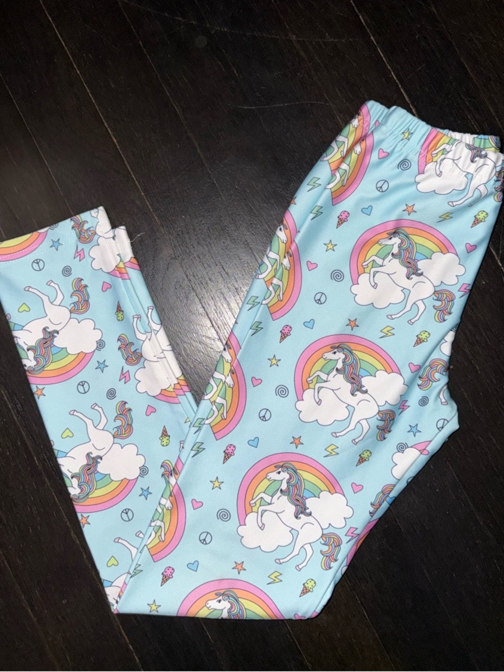 Lola + The Boys Unicorn Sky Leggings